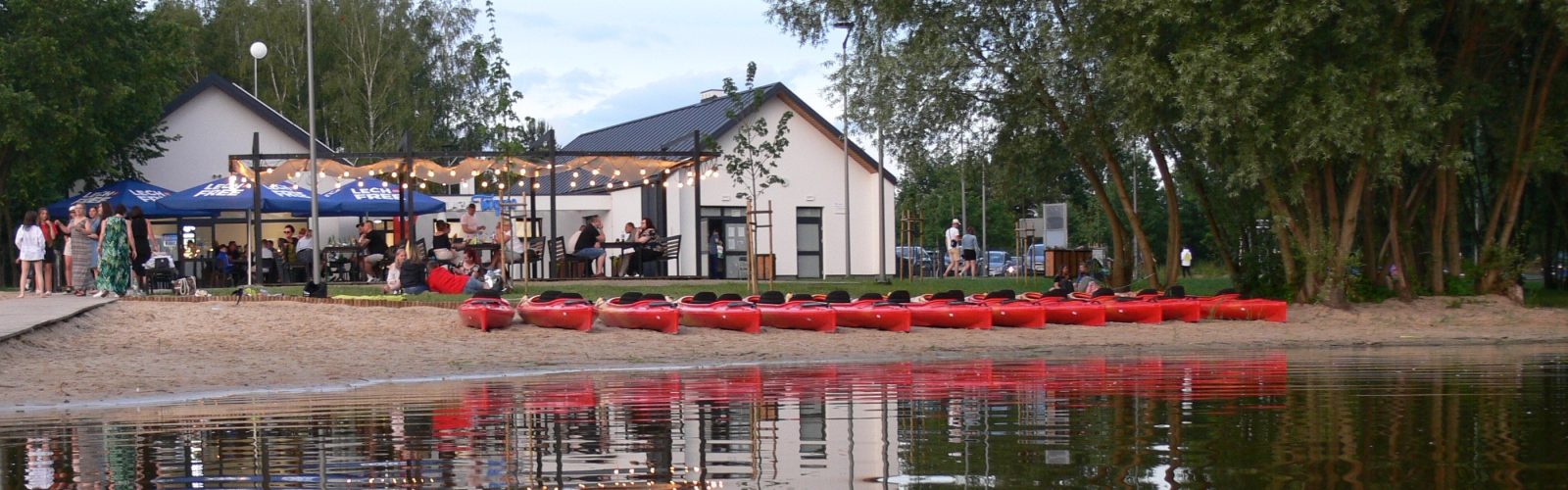 zdjęcie plaży miejskiej w tarpnie