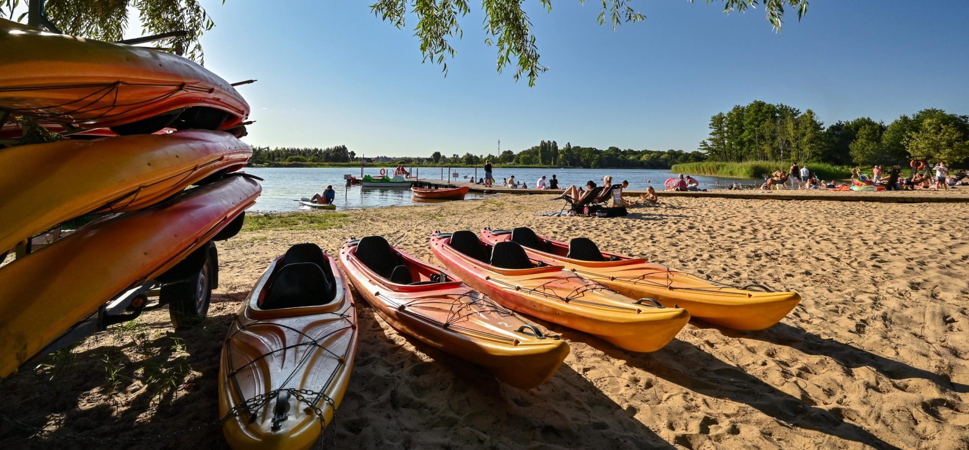 plaża miejska w Tarpnie