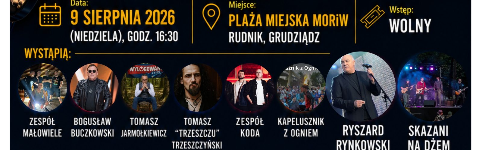 plakat imprezy muzycznej