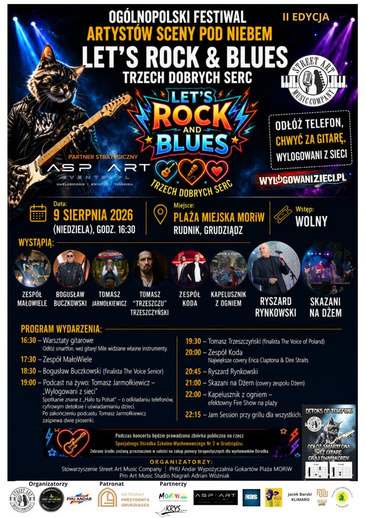 plakat imprezy muzycznej